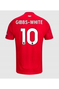 Nottingham Forest Morgan Gibbs-White #10 Fotballdrakt Hjemme Klær 2024-25 Korte ermer